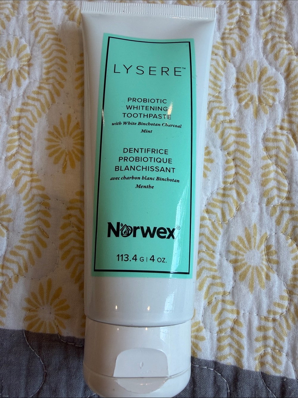 Norwex Lysere Probiotic Whitening Toothpaste